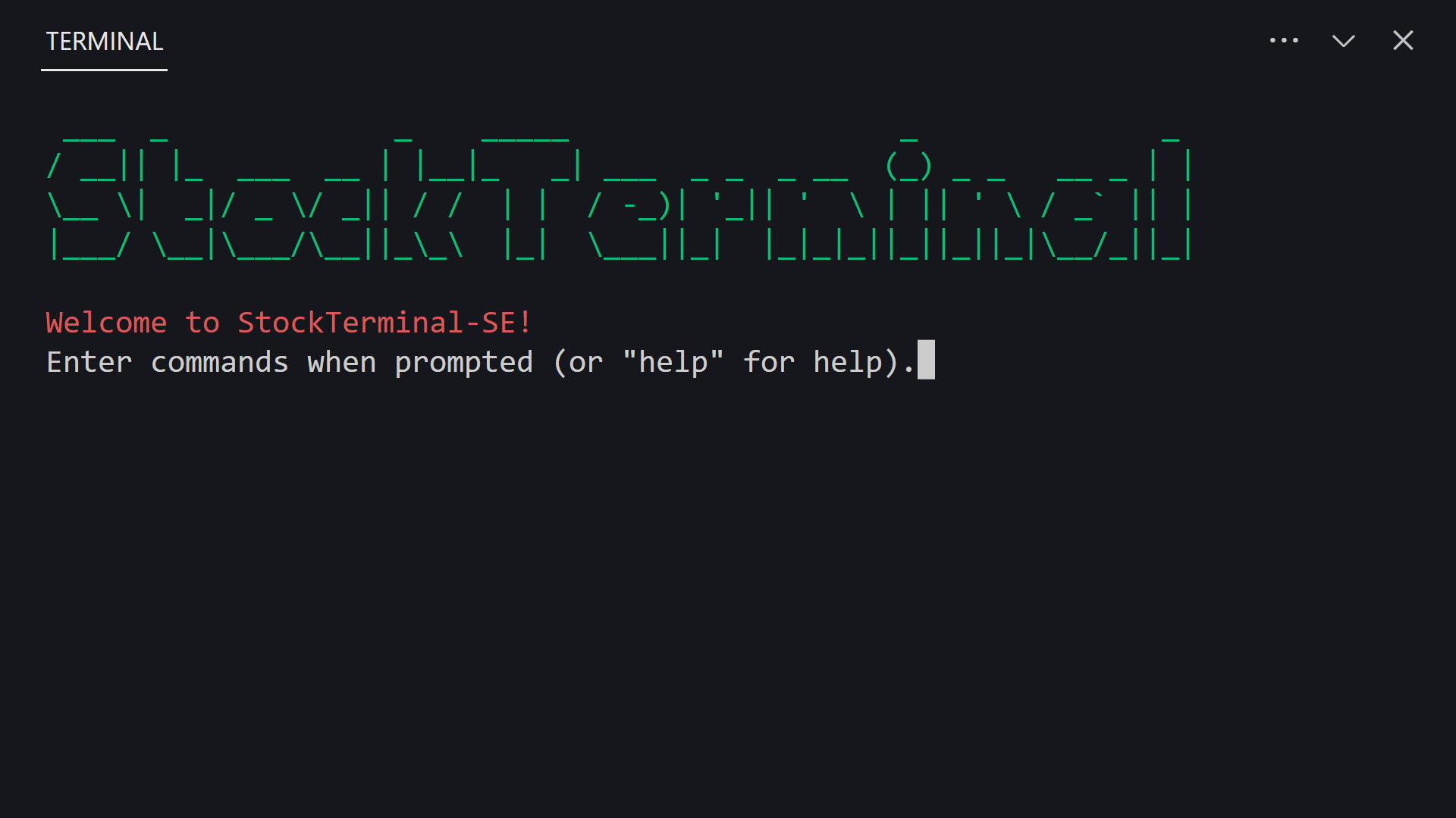 StockTerminal